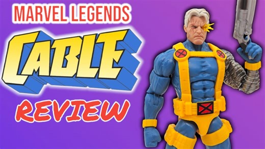 Cable Joins the Fight! Marvel Legends Cable Action Figure Review