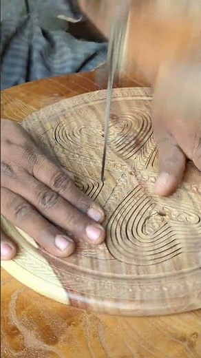 Cutting Wooden Basket Designs with Scroll Saw | Manufacturing Movements #shorts