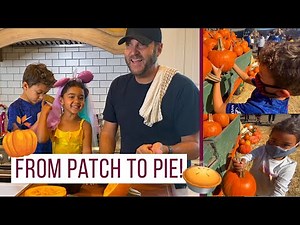 Cooking Fall Recipes from Fresh Pumpkins!