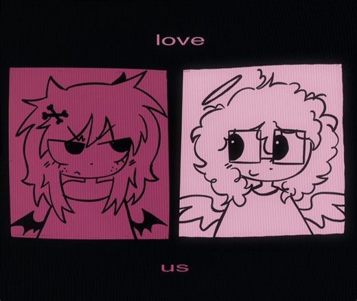 happy vee-day to tha girl #valentinesday #animationmeme #doomedyuri #toonsquid