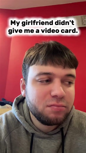 My girlfriend didn't give me a video card 😭 #gpu #graphicscard #computer