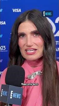Idina Menzel and Kristen Bell share their reactions to learning that "Frozen 3" was happening. #D23