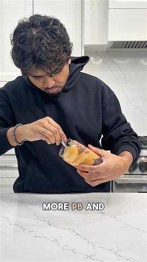 Peanut Butter & Jelly Latte