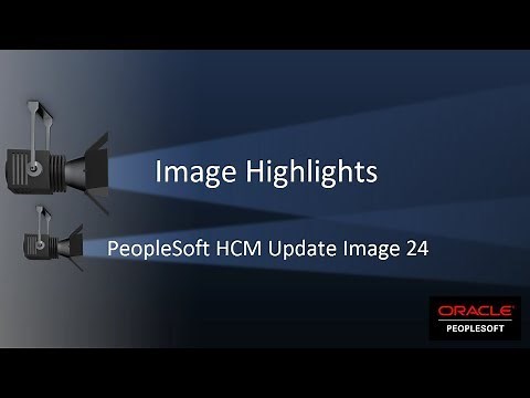 Image Highlights, PeopleSoft HCM Update Image 24