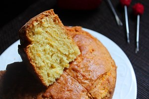 Eggless Orange Cake Recipe