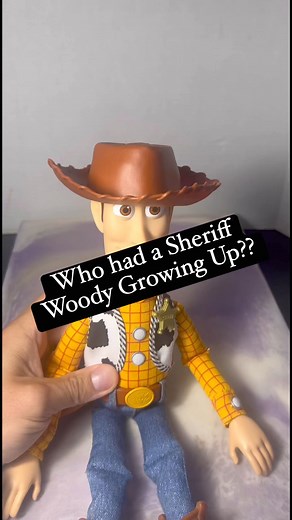 This guy was a must have for any Toy Story fan growing up! #toystory #sheriffwoody #RetroToys #childhoodtoys #growingup #nostalgia | CPJ Collectibles