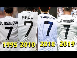ALL 7s IN REAL MADRID'S HISTORY