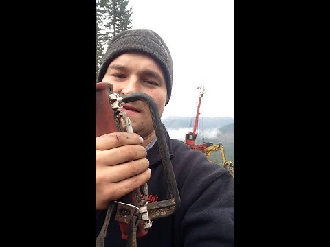 HOW TO VIDEO: CABLE LOGGING WHISTLE SIGNALS for standing skyline operation.