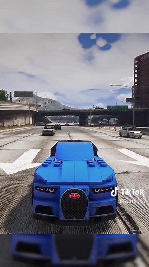 LEGO Car Bank Heist Escape in GTA 5 RP
