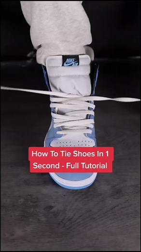 Quick and Easy Shoe Tying Tutorial