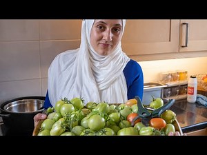 Tasty Green Tomato recipe from my garden tomatoes