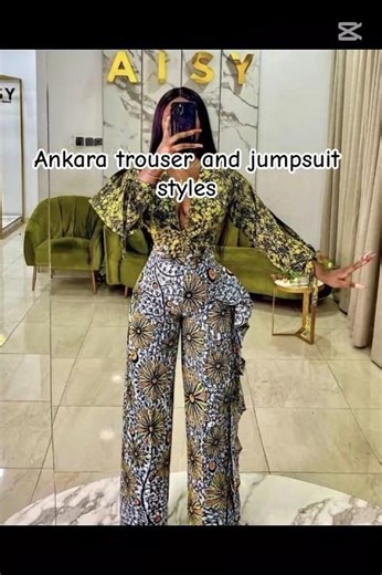 ankara trouser styles for ladies 2026 #fashion #latestafricaprint #africanfashion #ankaratrousers