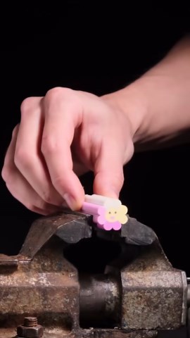 Hot Knife vs. Eraser – Up Close & Intense