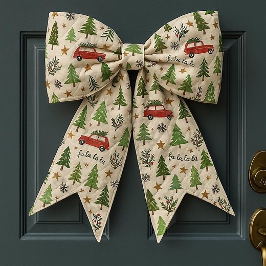 Patchwork Bow Pattern for Hair & Gifts | Large Bow Sewing PDF | Beginner Friendly Tutorial - Etsy