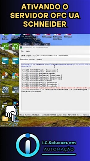 Activating the Schneider OPC UA Server #industrialautomation #opcua #schneiderelectric #plc #modicon