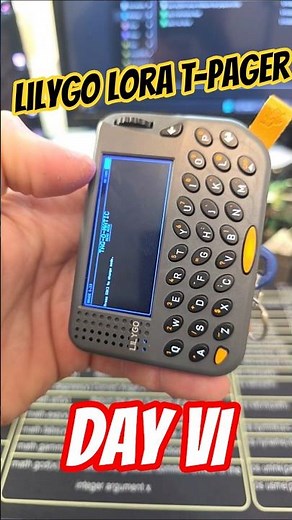 LilyGo Lora T-Pager Testing Day 6 #lilygo #meshtastic