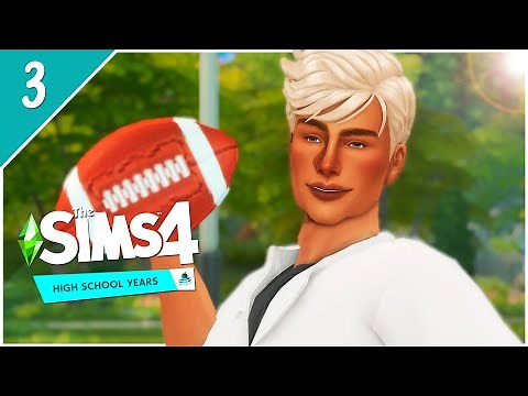 Football Team Sports Day 🏈// The Sims 4: High School Years #3