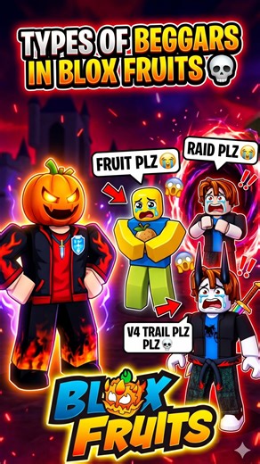 Types of Beggars in Each Sea 💀🌊 | Blox Fruits #roblox #bloxfruits #shorts