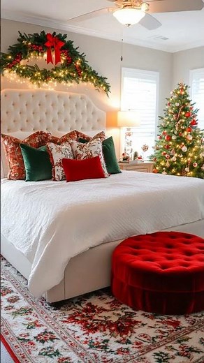 25 Unique Christmas Bedroom Decor Ideas For A Festive Home