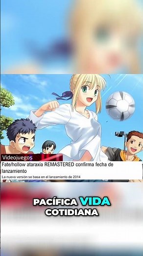 Fate Hollow - Ataraxia Remastered - Fecha Revelada