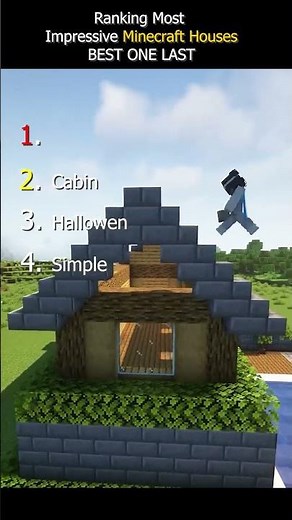 Ranking 4 AWESOME Minecraft Houses! 🏡🤯 Which House Deserves #1?