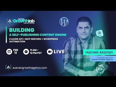 Building a Self-Publishing Content Engine: Claude API + MCP Servers + WordPress Automation