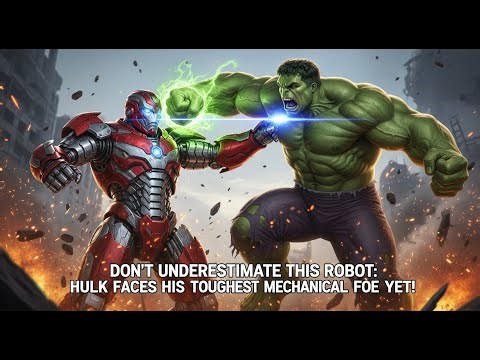 Don't Underestimate This Robot: Hulk Faces His Toughest Mechanical Foe Yet!