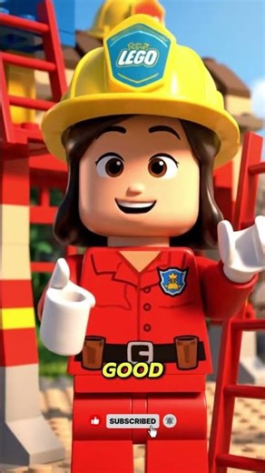 A Day in the Life Lego Firefighters in Action!