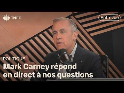 Housing, the war against Iran, and tariffs: Mark Carney interviewed on the radio show Tout un matin