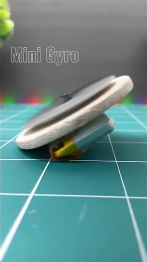 Mini Gyro DIY Using a Drone Motor! #diy #viral #gyro #yt