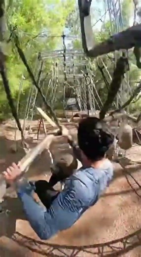 These forest trainings are really TENSE 🌳🌳