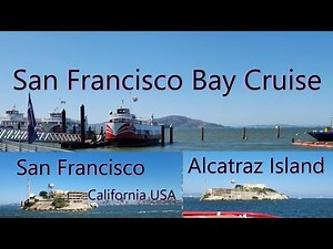 San Francisco Bay cruise .. Alcatraz Island .. Pecific Ocean ... California..USA
