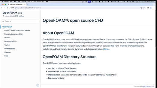 感谢大佬们的工作，OpenFOAM的文档漂亮多了！