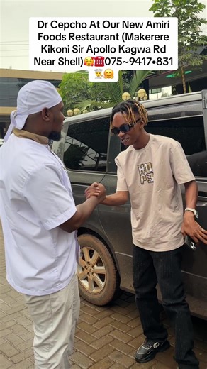 Dr. Cepcho Visits Amiri Foods Restaurant