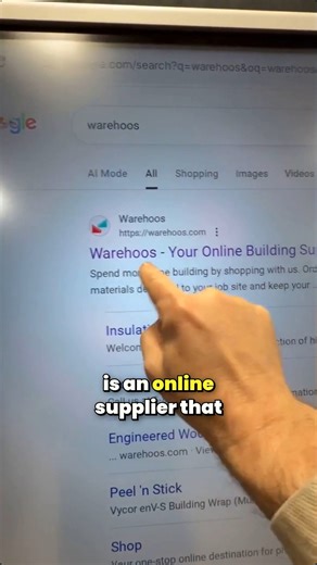 Matt Risinger on Instagram: "@warehoos is like the Amazon of building products. Do yourself a favor and check them out."