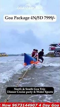 Goa Tour Package ₹7999 | 4 Nights 5 Days Goa Trip Plan | Budget Goa Trip 2025 | Goa Travel Guide