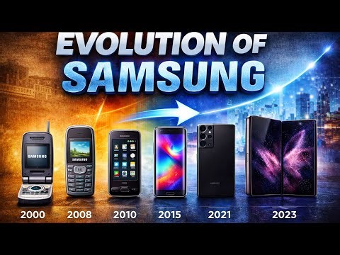 Evolution of Samsung Phones