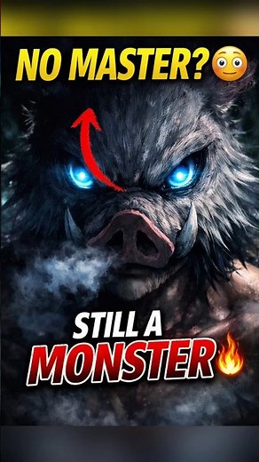 Inosuke – The Only Demon Slayer Without a Master? 🐗🔥 | Self Made Beast