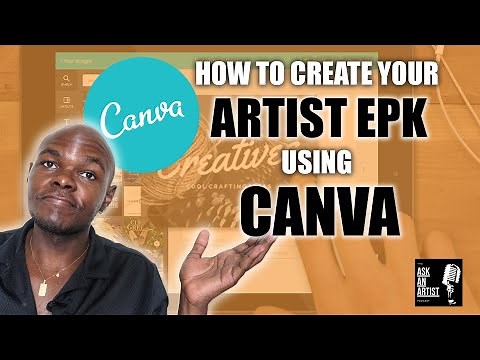 How to create ARTIST EPK in Canva (DIY)
