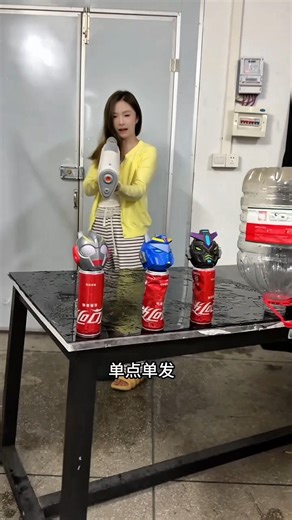 Super Powerful Water Pressure Gun Test 💦 | Watch This Soda Can Get Destroyed! #shorts