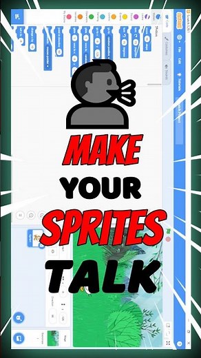 🗣️ Make Your Sprites TALK in Scratch! | Day 8