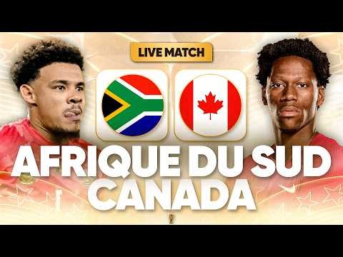 🔴🇿🇦🇨🇦 AFRIQUE DU SUD - CANADA LIVE / 🔥LES 1/16 DE FINALE COMMENCENT ! / 🏆COUPE DU MONDE 2026 / CDM