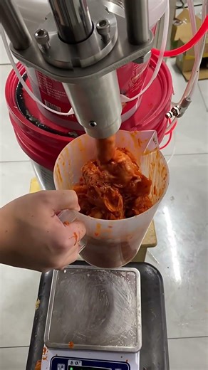 Chinese Spice vegetable filling machine high speed #high viscosity filler #factory #high precise