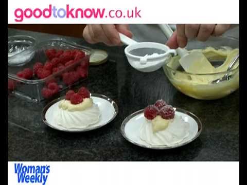 How to make lemon meringue nests