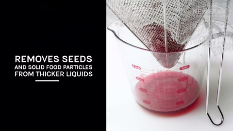 New Star Foodservice 42566 3-Piece Stainless Steel China Cap Strainer Set