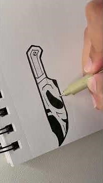 How to Draw Ghostface 👻🔪 | Horror Drawing Tutorial Step by Step