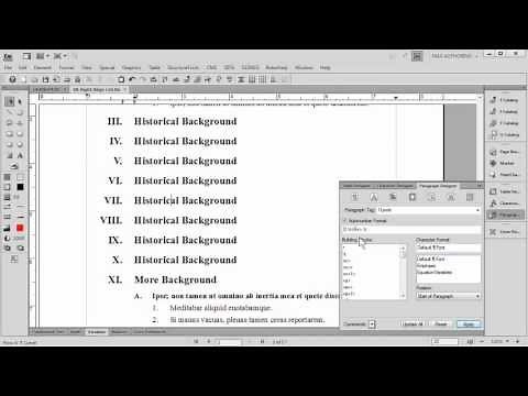 FrameMaker and Word: Right Aligned Numbers in Lists and Prefixes
