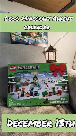Lego Minecraft Advent calendar Dec 13th #lego #minecraft