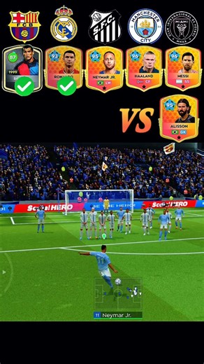 Free Kick Master vs Elite Goalkeeper Round 1 #dls26 #trending #penalty #shorts #shortvideo #video