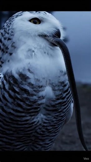 Owl swallowed the live snake #snakevideo #owl #animalfight #scaryshorts